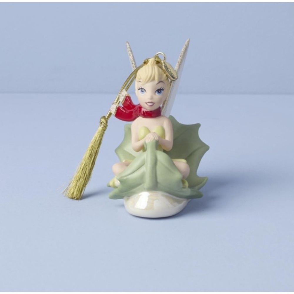 Lenox Disney Tinker Bell Sledding Christmas Ornament 2025 New in Box‎ NIB